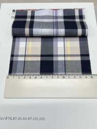 55008 40 Single Thread Broadcloth Broadcloth Madras Check[Textile / Fabric] VANCET Sub Photo