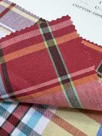 55008 40 Single Thread Broadcloth Broadcloth Madras Check[Textile / Fabric] VANCET Sub Photo