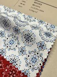 82103 SEVENBERRY® Broadcloth Bandana Pattern[Textile / Fabric] VANCET Sub Photo