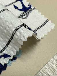 82161 SEVENBERRY® Ripple Cross The Sea Is A Man's Romance Anchor And Rope[Textile / Fabric] VANCET Sub Photo