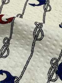82161 SEVENBERRY® Ripple Cross The Sea Is A Man's Romance Anchor And Rope[Textile / Fabric] VANCET Sub Photo