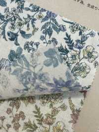 83037 SEVENBERRY® Nostalgia Collection Lawn Natural Leaves Delicate Flower[Textile / Fabric] VANCET Sub Photo