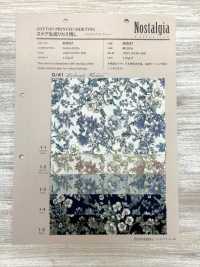 83037 SEVENBERRY® Nostalgia Collection Lawn Natural Leaves Delicate Flower[Textile / Fabric] VANCET Sub Photo