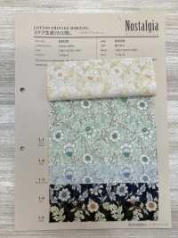 83039 SEVENBERRY® Lawn Nostalgia Collection Natural Scrap Leaves Hana Sarasa[Textile / Fabric] VANCET Sub Photo