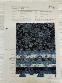 83045 SEVENBERRY® Uneven Thread Cloth Japanese Fabric Small Chrysanthemum[Textile / Fabric] VANCET Sub Photo