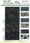 83045 SEVENBERRY® Uneven Thread Cloth Japanese Fabric Small Chrysanthemum