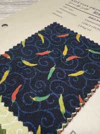 88234 SEVENBERRY® Loomstate Style Chili Pepper Sheeting[Textile / Fabric] VANCET Sub Photo