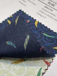 88234 SEVENBERRY® Loomstate Style Chili Pepper Sheeting[Textile / Fabric] VANCET Sub Photo