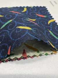 88234 SEVENBERRY® Loomstate Style Chili Pepper Sheeting[Textile / Fabric] VANCET Sub Photo