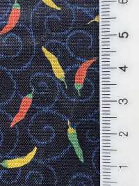 88234 SEVENBERRY® Loomstate Style Chili Pepper Sheeting[Textile / Fabric] VANCET Sub Photo