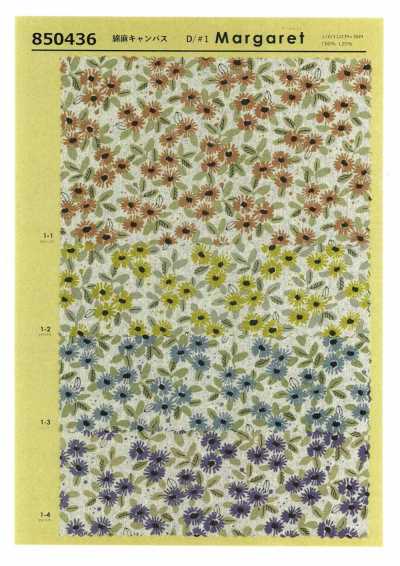 850436 SEVENBERRY® Cotton Linen Canvas Margaret