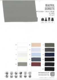 MT31500 BEAUTIFUL GEOGETTE[Textile / Fabric] Matsubara Sub Photo