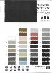 VI60003 WOOL/VISCOSE WASHABLE 2WAY[Textile / Fabric] Matsubara Sub Photo