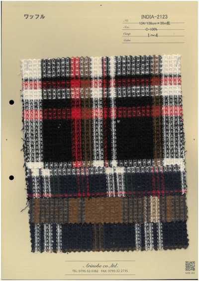 INDIA-2123 Waffle Knit