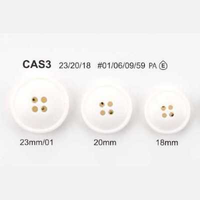 CAS3 Nylon Resin 4-Hole Button