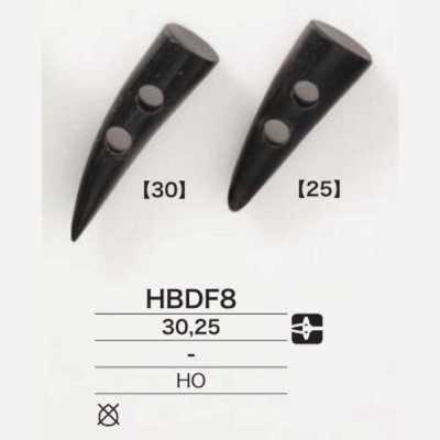 HBDF8 Real Buffalo Horn Duffle Button