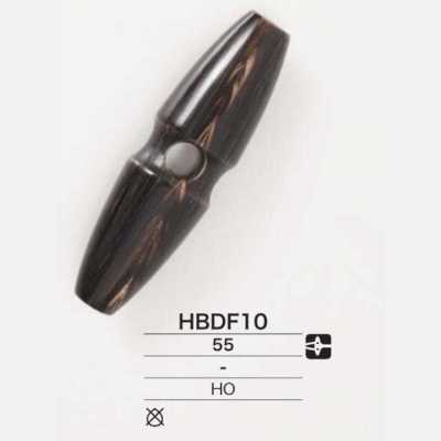HBDF10 Real Buffalo Horn Toggle Button