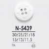 N5439 Nylon Resin Sew-Through 4-Hole Button