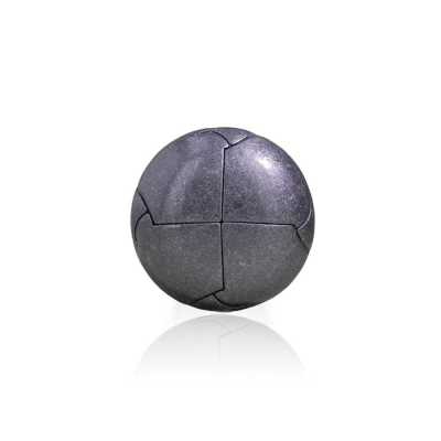 OBU4892 High Metal Half-Round Ring Shank Button
