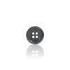 SB1042 Black Mother-of-pearl Shell 4-hole Button
