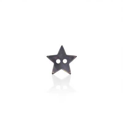 SB1040 Black Mother-of-pearl Shell 2-hole Button