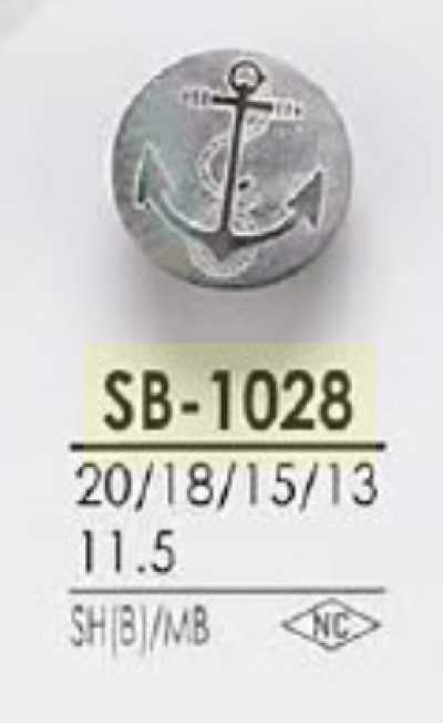 SB1028 Black Mother-of-pearl Shell/brass Circular Ring Half-ring Shank Button