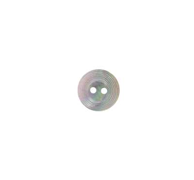 Black Mother-of-pearl Shell 2-hole Button