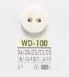 WD100 Polyester Resin Front 2-Hole Button