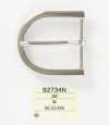 B2734N Die-cast/Brass Sail-Shaped Buckle