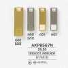 AKP8537N Epoxy Resin/die-cast Zipper Points