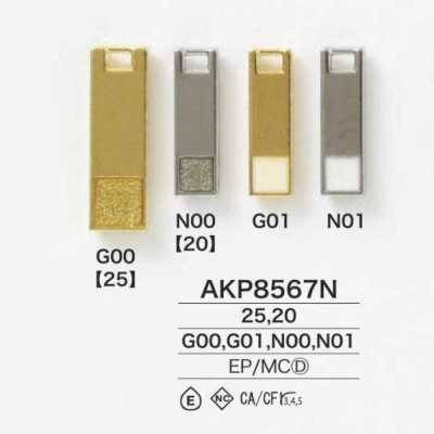 AKP8537N Epoxy Resin/die-cast Zipper Points