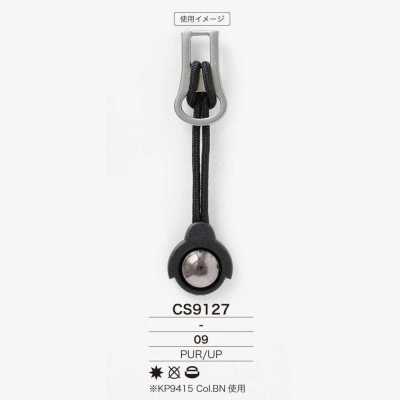 CS9127 Zipper Point Made Of Polyurethane Resin/polyester Resin