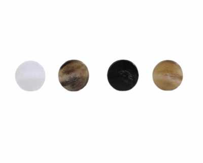 VE9590 Polyester Resin Tunnel Shank Button