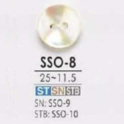 SSO8 Shell 2-hole Button