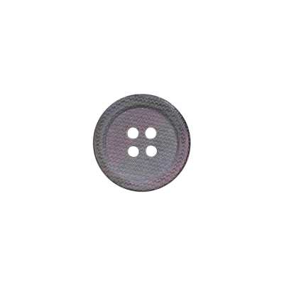 Black Mother-of-pearl Shell 4-hole Button