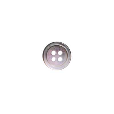 SB1725 Black Mother Of Pearl Shell 4-hole Button