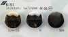 N91 ABS Resin Square Half-ring Shank Button