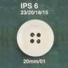 IPS6 Polyester Resin 4-hole Button