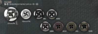 N5 ABS Resin Four-hole Button