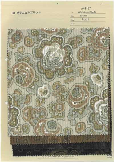 A-8137 8W Botanical Print