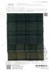 26242 20% Yarn Dyed Single Thread Cotton/ Linen Loomstate With Fuzzy Check Wash Finish