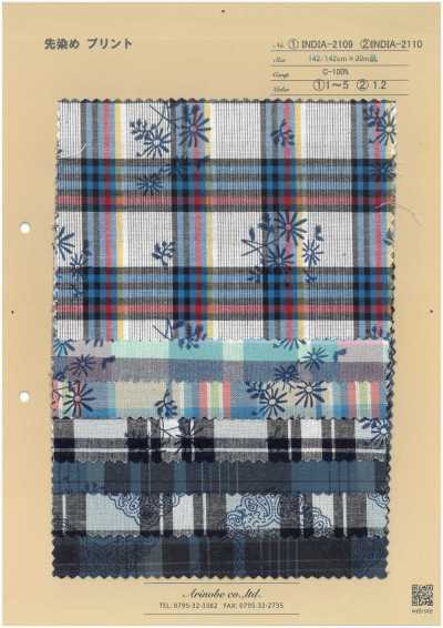 INDIA-2109 Yarn-dyed Print