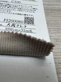 FJ200080 Ozeki TERECO Rib Fabric[Textile / Fabric] Fujisaki Textile Sub Photo