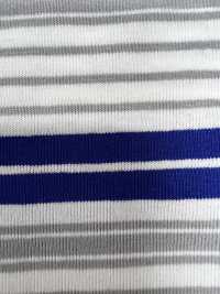 FJ220160 19/- Turkish Organic BD Jersey Horizontal Stripes[Textile / Fabric] Fujisaki Textile Sub Photo