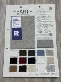 FJ940023 26/- F.EARTH Fleece 8681SP. Oatmeal Soaping[Textile / Fabric] Fujisaki Textile Sub Photo