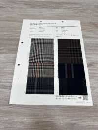 8616 30 Single Thread Double Weave Check[Textile / Fabric] VANCET Sub Photo