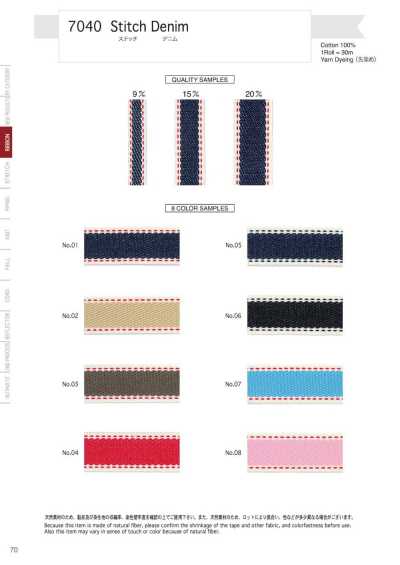 7040 Stitch Denim