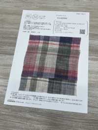 OA42324 40/1 TOP LINEN MADRAS CHECK Fluffy Finish[Textile / Fabric] Oharayaseni Sub Photo