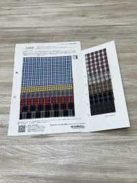 14402 100/2 Cotton Clear Broadcloth Mini Tartan Check[Textile / Fabric] SUNWELL Sub Photo