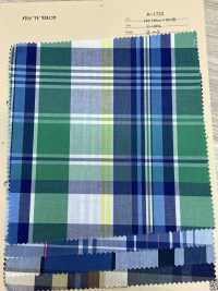 A-1733 Melange Madras Check[Textile / Fabric] ARINOBE CO., LTD. Sub Photo